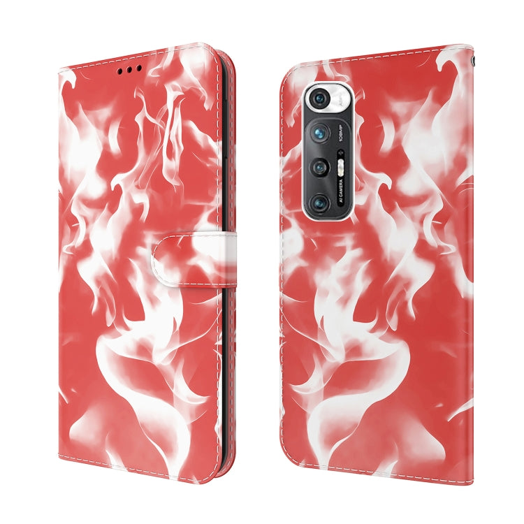 For Xiaomi Mi 10S Cloud Fog Pattern Horizontal Flip Leather Case with Holder & Card Slot & Wallet