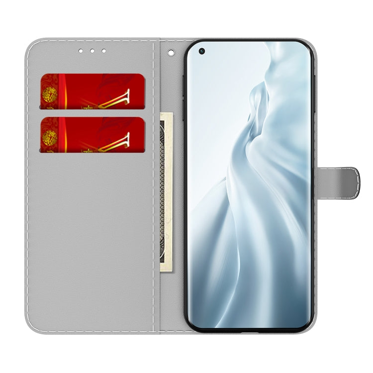 For Xiaomi Mi 11 Cloud Fog Pattern Horizontal Flip Leather Case with Holder & Card Slot & Wallet