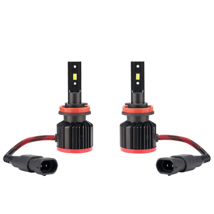 2 PCS G12A H8 / H9 / H11 24W / DC9-20V / 6000K / 3500LM IP68 Car LED Headlight