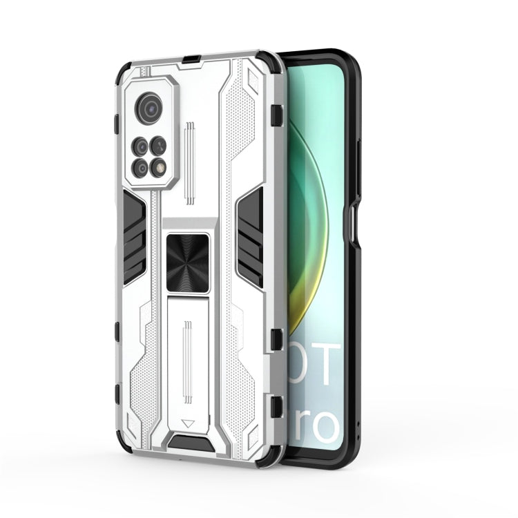 For Xiaomi Mi 10T 5G Supersonic PC + TPU Shock-proof Protective Case with Holder