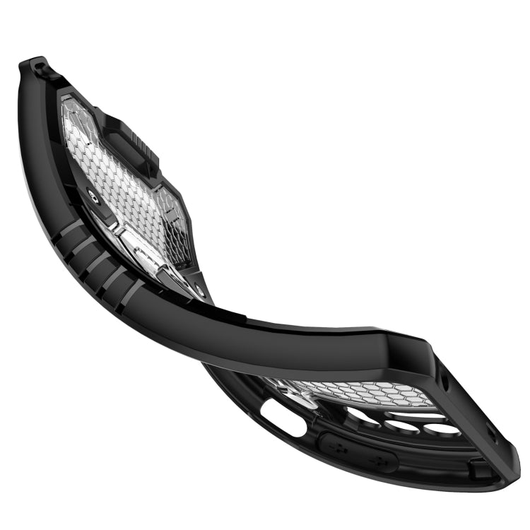 For Xiaomi Redmi Note 10 5G Space PC+TPU Shockproof Case with Ring Holder