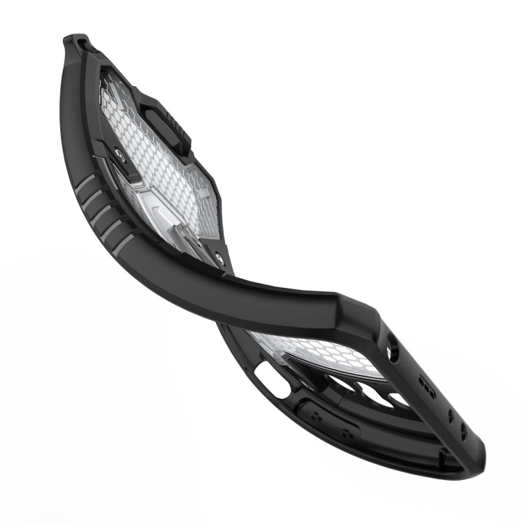 For Xiaomi Redmi Note 10 Pro Space PC+TPU Shockproof Case with Ring Holder