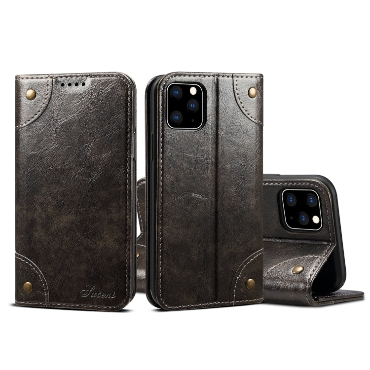 For iPhone 11 Pro Max Baroque Simple Horizontal Flip Leather Case, with Holder & Card Slots & Wallet