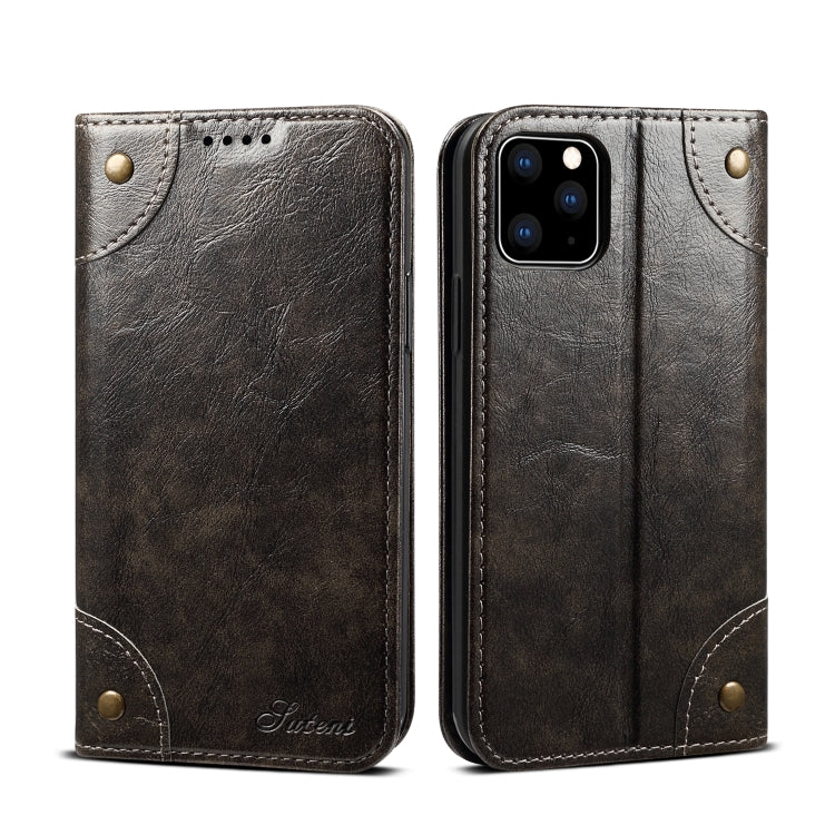 For iPhone 11 Pro Max Baroque Simple Horizontal Flip Leather Case, with Holder & Card Slots & Wallet