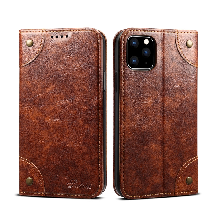 For iPhone 11 Pro Max Baroque Simple Horizontal Flip Leather Case, with Holder & Card Slots & Wallet