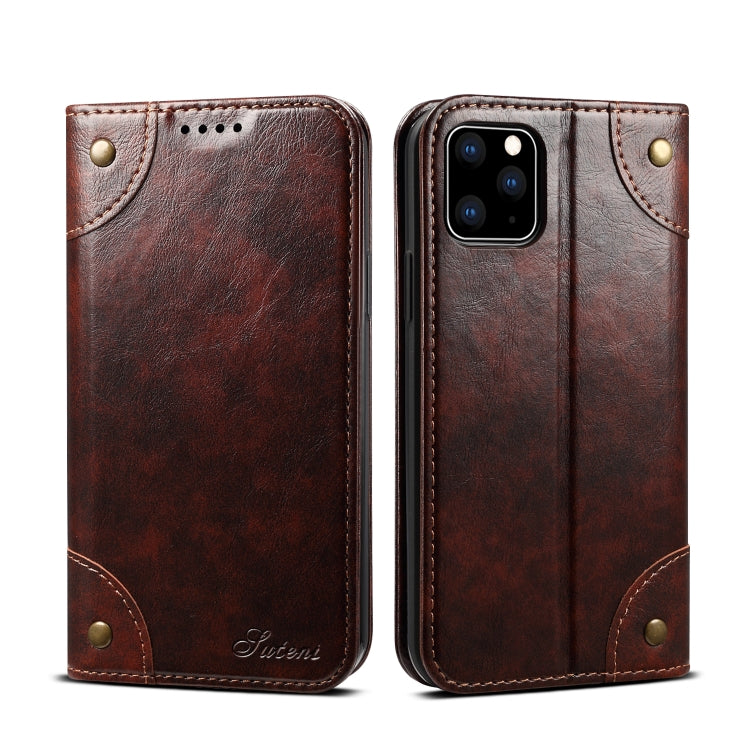 For iPhone 11 Pro Max Baroque Simple Horizontal Flip Leather Case, with Holder & Card Slots & Wallet