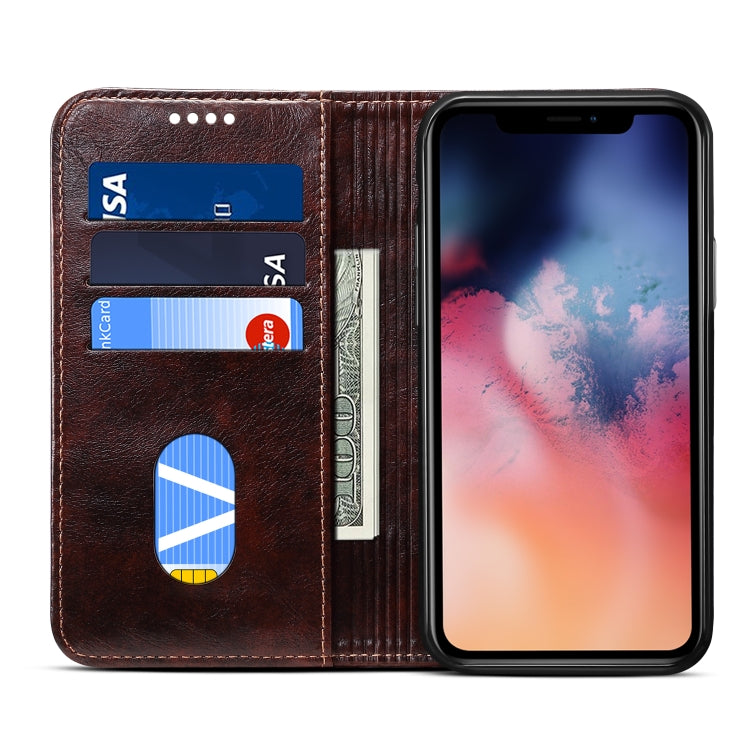 For iPhone 11 Pro Max Baroque Simple Horizontal Flip Leather Case, with Holder & Card Slots & Wallet