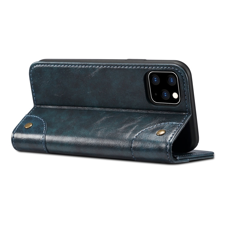 For iPhone 11 Pro Max Baroque Simple Horizontal Flip Leather Case, with Holder & Card Slots & Wallet
