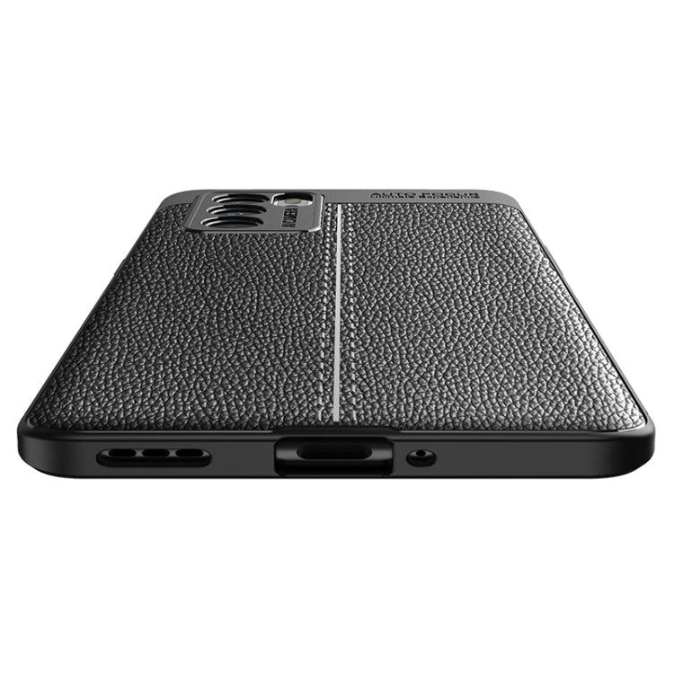 For OPPO Reno6 Pro 5G Litchi Texture TPU Shockproof Case