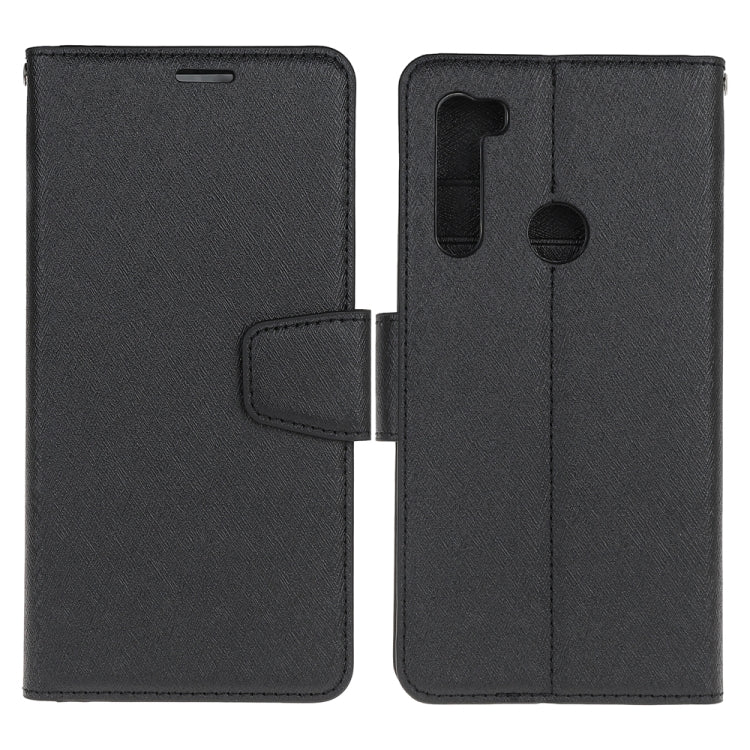 For Xiaomi Redmi Note 8 Silk Texture Horizontal Flip Leather Case with Holder & Card Slots & Wallet & Photo Frame