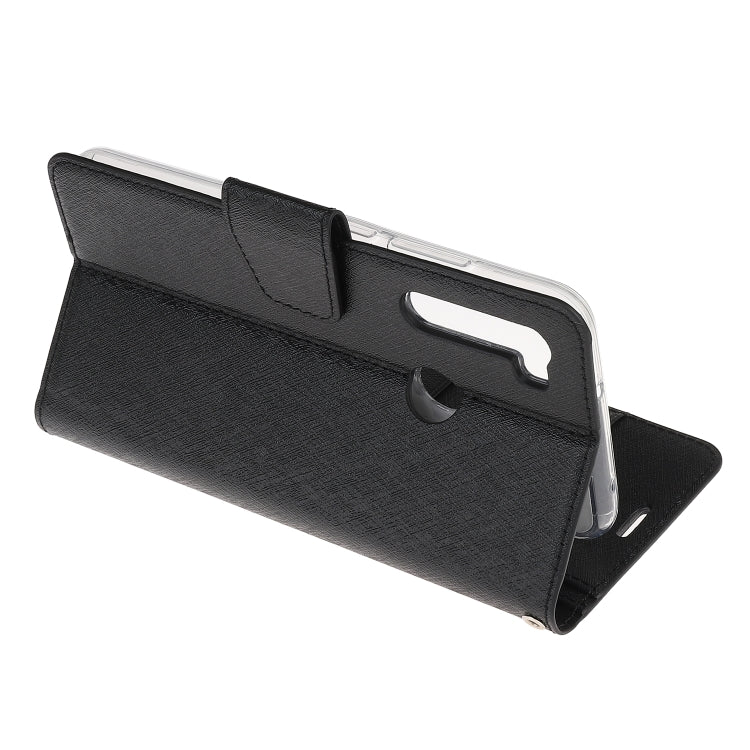 For Xiaomi Redmi Note 8 Silk Texture Horizontal Flip Leather Case with Holder & Card Slots & Wallet & Photo Frame