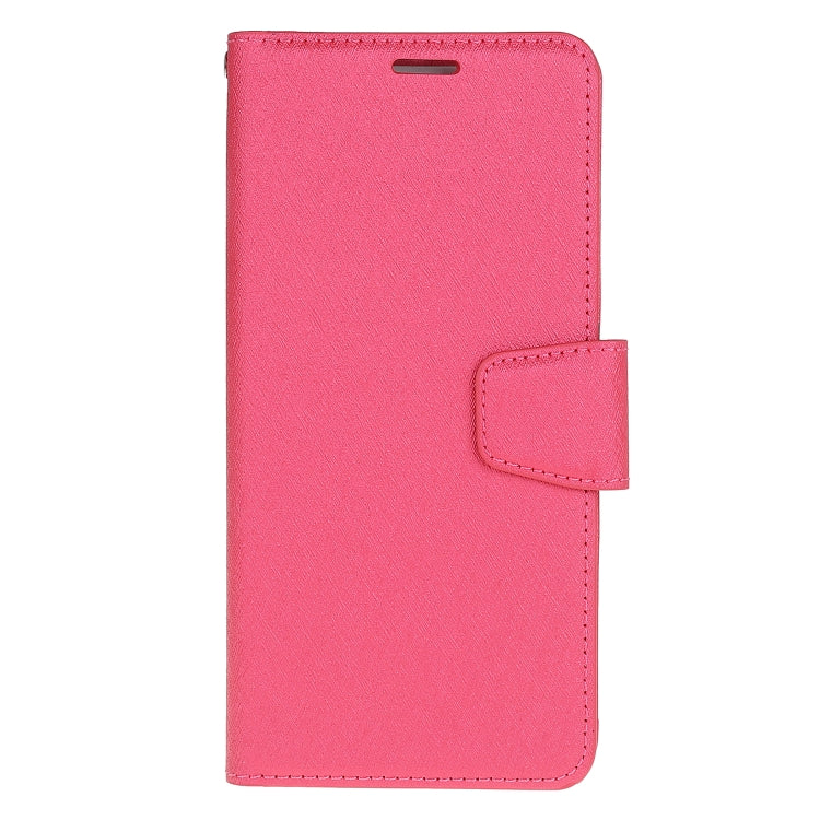 For Xiaomi Redmi Note 8 Silk Texture Horizontal Flip Leather Case with Holder & Card Slots & Wallet & Photo Frame