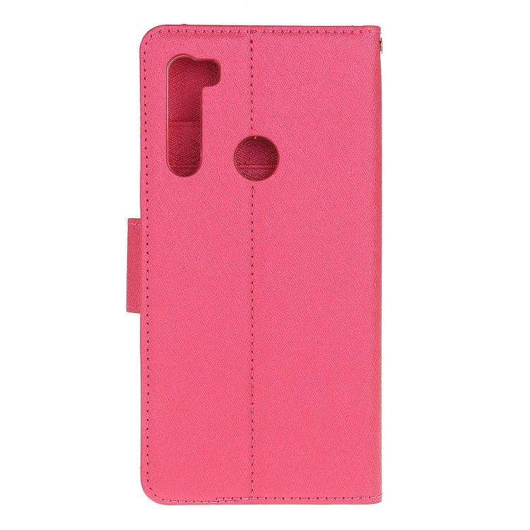 For Xiaomi Redmi Note 8 Silk Texture Horizontal Flip Leather Case with Holder & Card Slots & Wallet & Photo Frame