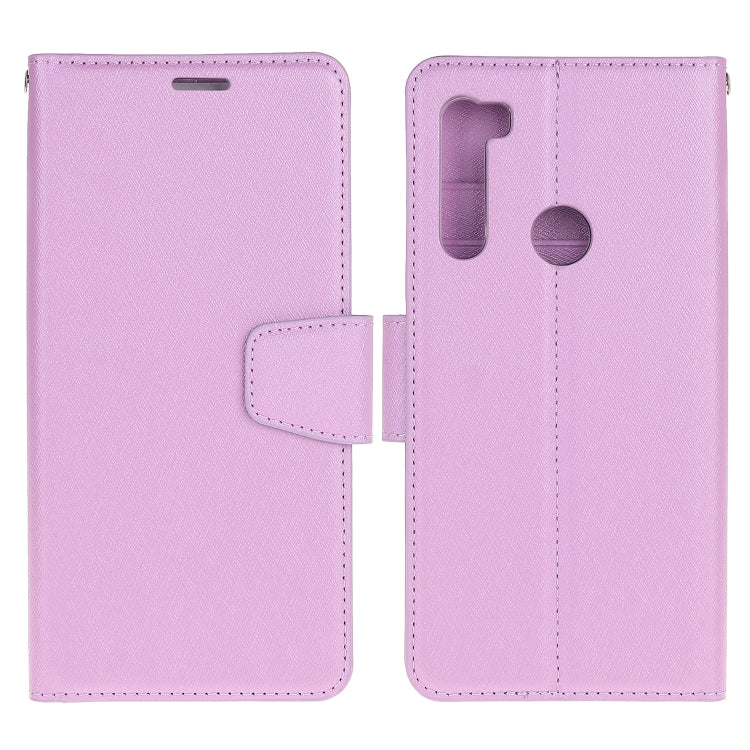 For Xiaomi Redmi Note 8 Silk Texture Horizontal Flip Leather Case with Holder & Card Slots & Wallet & Photo Frame