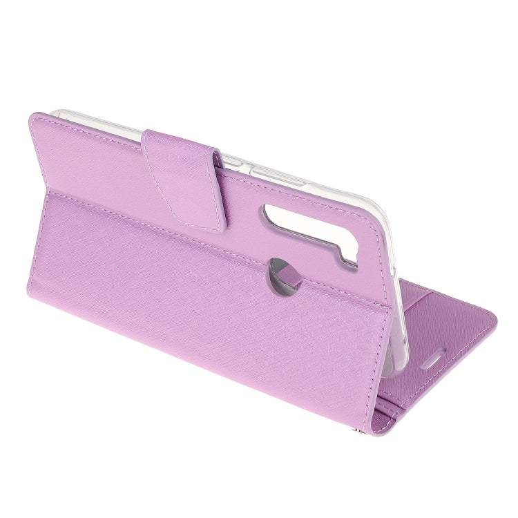 For Xiaomi Redmi Note 8 Silk Texture Horizontal Flip Leather Case with Holder & Card Slots & Wallet & Photo Frame