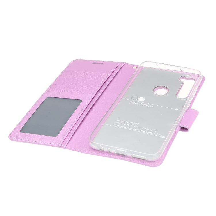 For Xiaomi Redmi Note 8 Silk Texture Horizontal Flip Leather Case with Holder & Card Slots & Wallet & Photo Frame