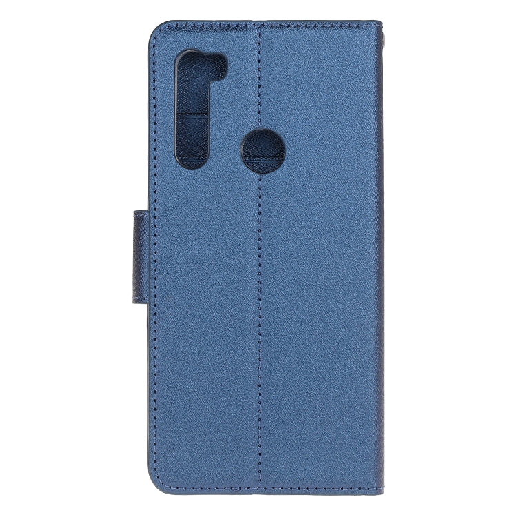 For Xiaomi Redmi Note 8 Silk Texture Horizontal Flip Leather Case with Holder & Card Slots & Wallet & Photo Frame