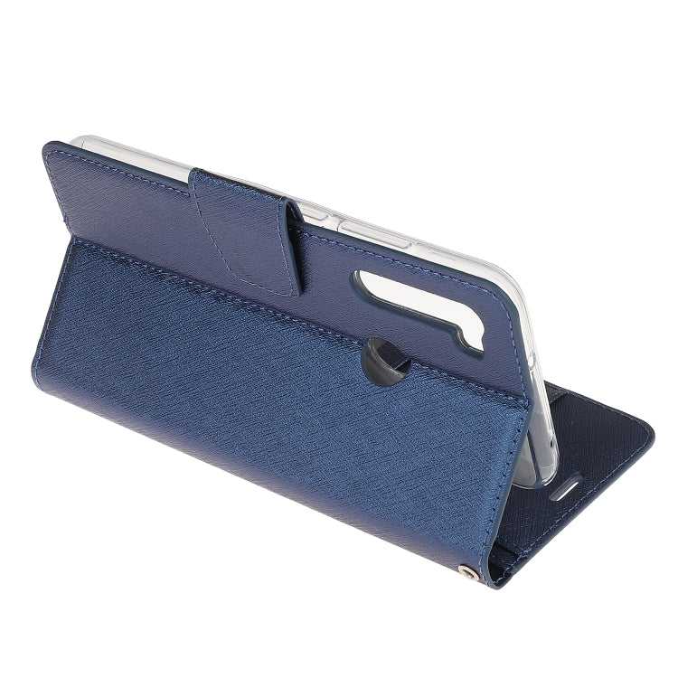 For Xiaomi Redmi Note 8 Silk Texture Horizontal Flip Leather Case with Holder & Card Slots & Wallet & Photo Frame