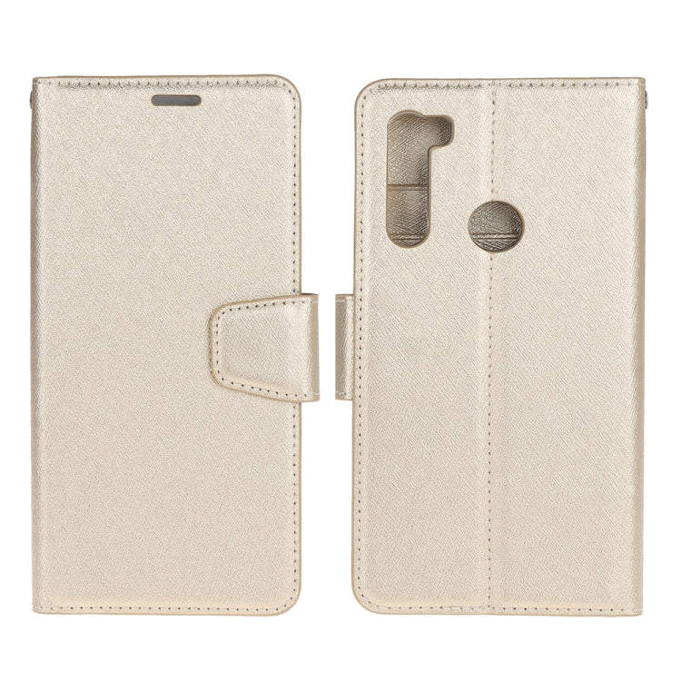 For Xiaomi Redmi Note 8 Silk Texture Horizontal Flip Leather Case with Holder & Card Slots & Wallet & Photo Frame