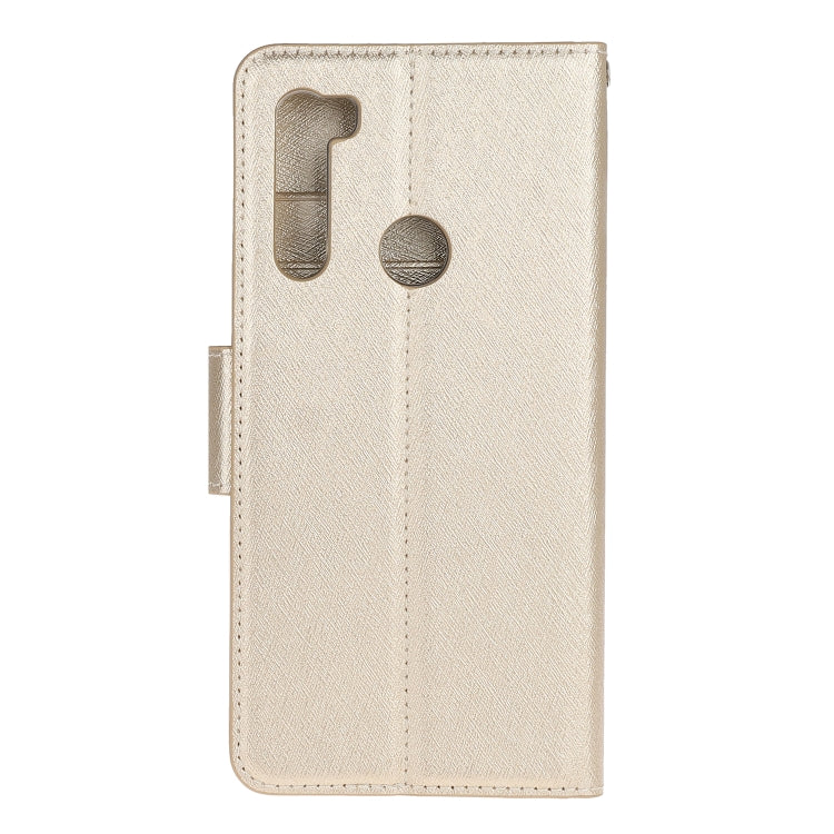 For Xiaomi Redmi Note 8 Silk Texture Horizontal Flip Leather Case with Holder & Card Slots & Wallet & Photo Frame