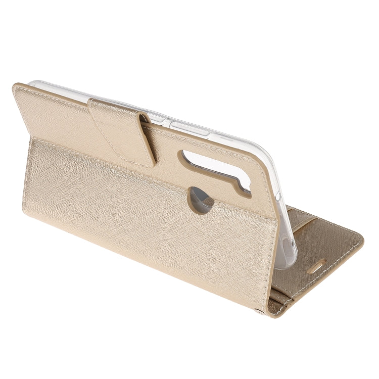 For Xiaomi Redmi Note 8 Silk Texture Horizontal Flip Leather Case with Holder & Card Slots & Wallet & Photo Frame