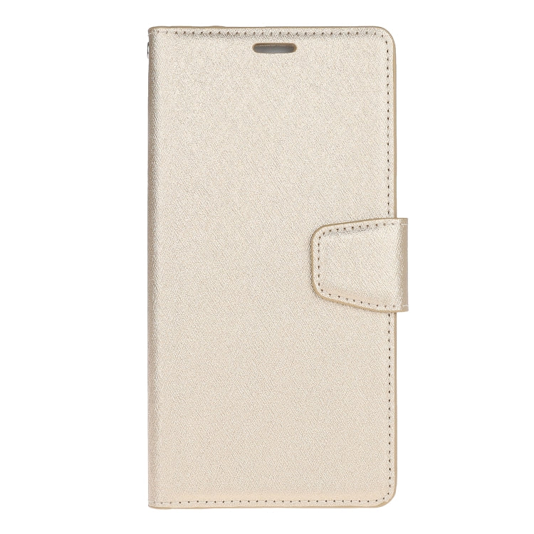 For OPPO A9 (2020) Silk Texture Horizontal Flip Leather Case with Holder & Card Slots & Wallet & Photo Frame
