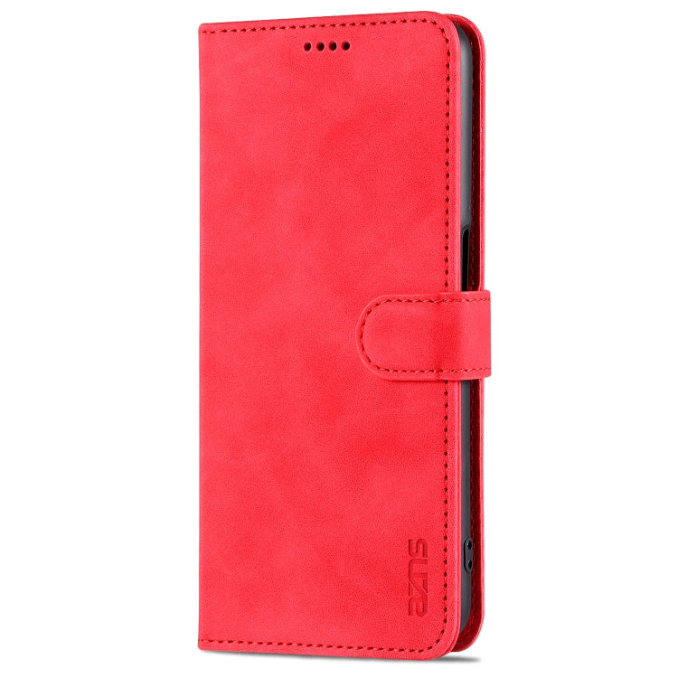 For OPPO A72 5G / A52 5G AZNS Skin Feel Calf Texture Horizontal Flip Leather Case with Card Slots & Holder & Wallet