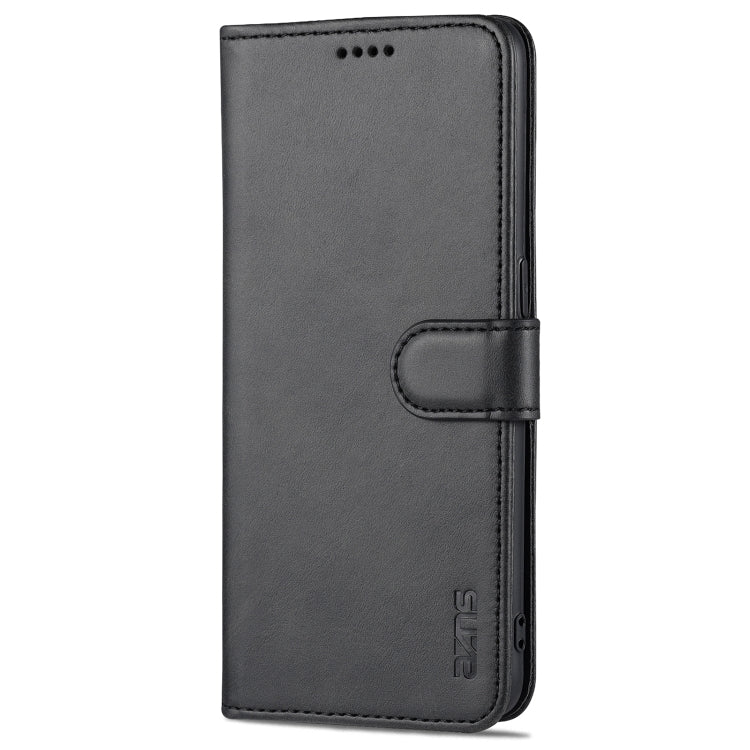 For OPPO Reno5 / Reno5 K AZNS Skin Feel Calf Texture Horizontal Flip Leather Case with Card Slots & Holder & Wallet