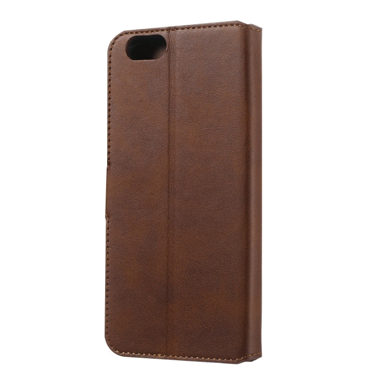 For OPPO A59 / F1s Solid Color Buckle Horizontal Flip Leather Case with Wallet & Holder & Card Slots