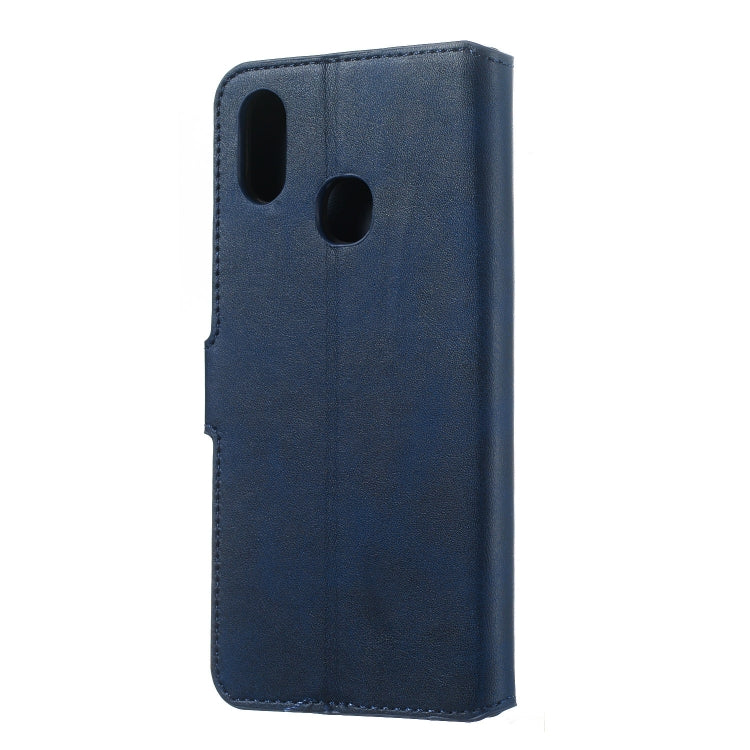 For Vivo Y91i / Y93 / Y95 Solid Color Buckle Horizontal Flip Leather Case with Wallet & Holder & Card Slots