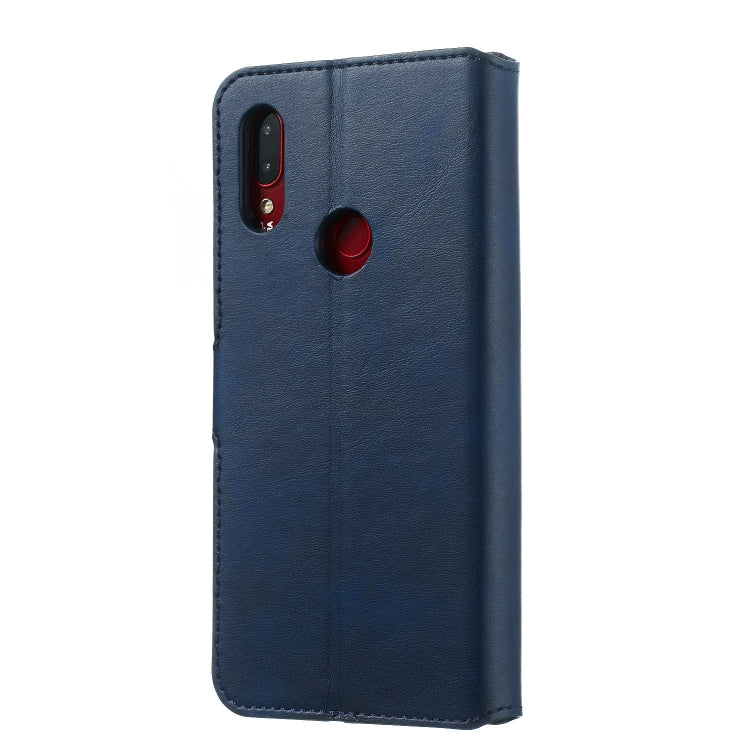 For Xiaomi Redmi 7 / Y3 Solid Color Buckle Horizontal Flip Leather Case with Wallet & Holder & Card Slots