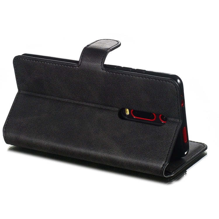 For Xiaomi Redmi K20 / Mi 9T / Redmi K20 Pro / Mi 9T Pro Solid Color Buckle Horizontal Flip Leather Case with Wallet & Holder & Card Slots