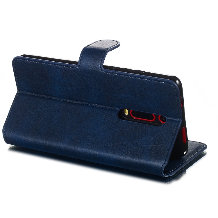 For Xiaomi Redmi K20 / Mi 9T / Redmi K20 Pro / Mi 9T Pro Solid Color Buckle Horizontal Flip Leather Case with Wallet & Holder & Card Slots