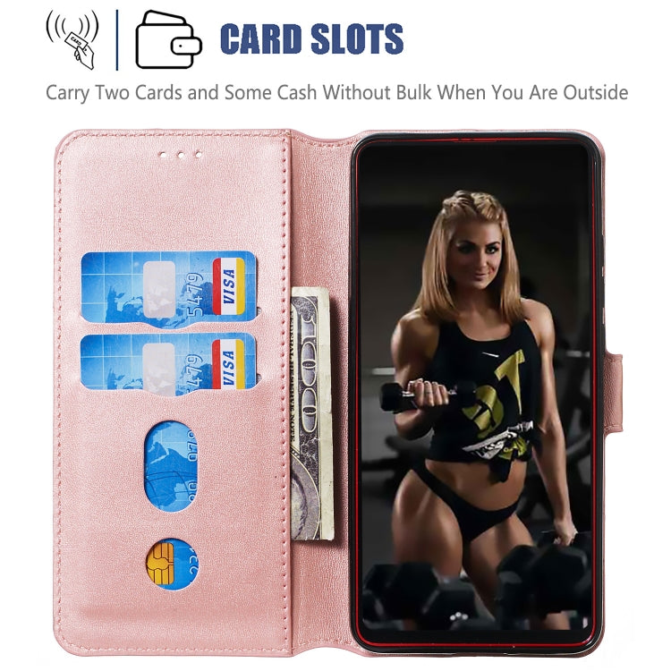 For Xiaomi Redmi K20 / Mi 9T / Redmi K20 Pro / Mi 9T Pro Solid Color Buckle Horizontal Flip Leather Case with Wallet & Holder & Card Slots