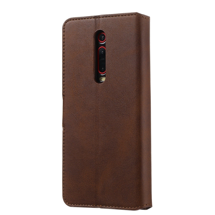 For Xiaomi Redmi K20 / Mi 9T / Redmi K20 Pro / Mi 9T Pro Solid Color Buckle Horizontal Flip Leather Case with Wallet & Holder & Card Slots