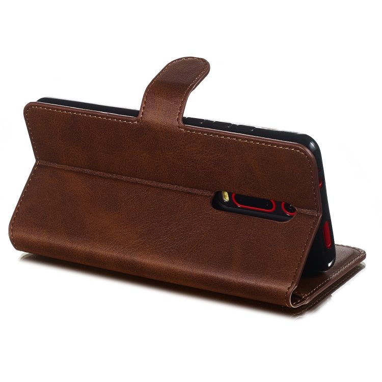 For Xiaomi Redmi K20 / Mi 9T / Redmi K20 Pro / Mi 9T Pro Solid Color Buckle Horizontal Flip Leather Case with Wallet & Holder & Card Slots