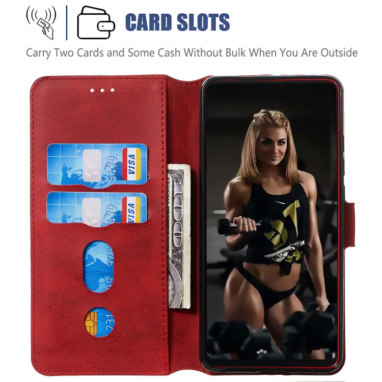 For Xiaomi Redmi K20 / Mi 9T / Redmi K20 Pro / Mi 9T Pro Solid Color Buckle Horizontal Flip Leather Case with Wallet & Holder & Card Slots