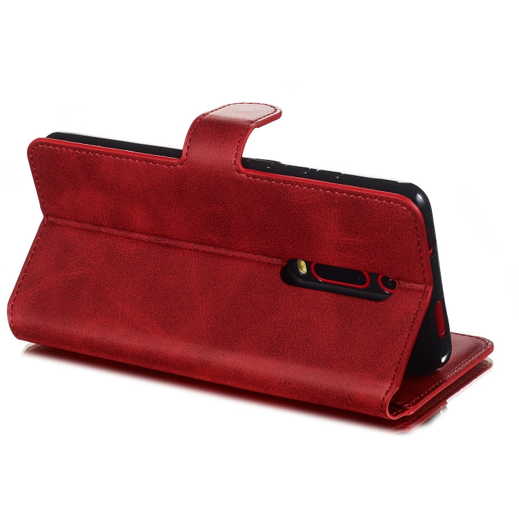 For Xiaomi Redmi K20 / Mi 9T / Redmi K20 Pro / Mi 9T Pro Solid Color Buckle Horizontal Flip Leather Case with Wallet & Holder & Card Slots