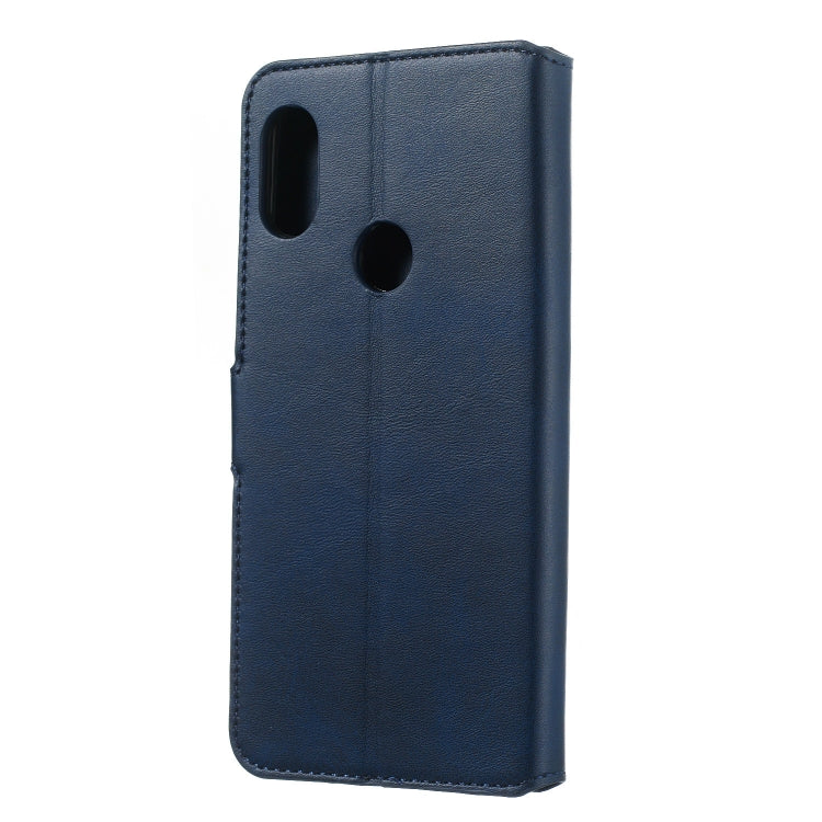 For Xiaomi Redmi Note 6 Pro Solid Color Buckle Horizontal Flip Leather Case with Wallet & Holder & Card Slots