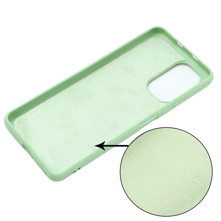 For Xiaomi Redmi Note 10 5G Pure Color Liquid Silicone Shockproof Full Coverage Case