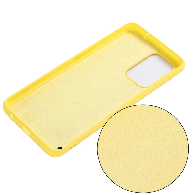 For OPPO F19 Pro+ 5G / A94 5G / Reno5 Z Pure Color Liquid Silicone Shockproof Full Coverage Case