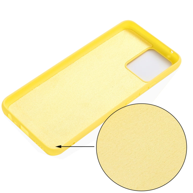 For OPPO Realme 8 / 8 Pro Pure Color Liquid Silicone Shockproof Full Coverage Case