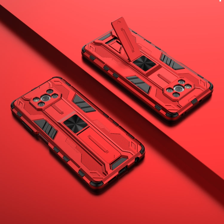 For Xiaomi Poco X3 NFC Supersonic PC + TPU Shock-proof Case with Holder