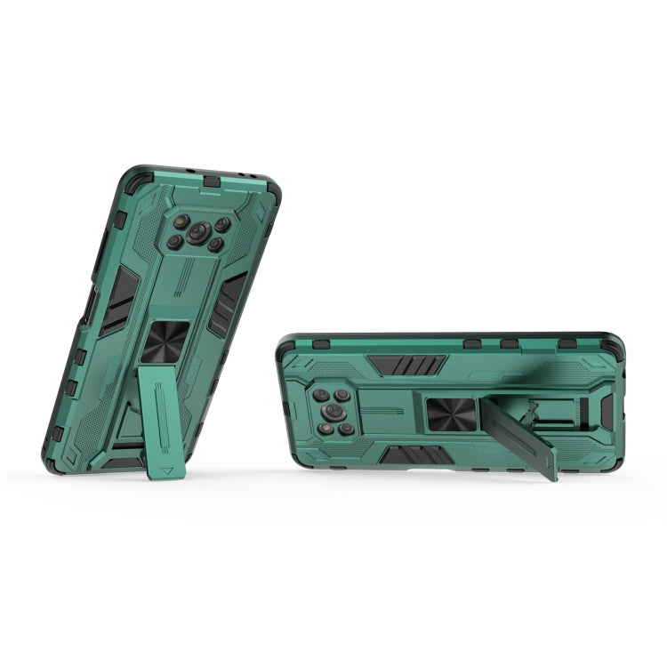 For Xiaomi Poco X3 NFC Supersonic PC + TPU Shock-proof Case with Holder