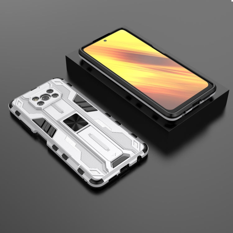 For Xiaomi Poco X3 NFC Supersonic PC + TPU Shock-proof Case with Holder