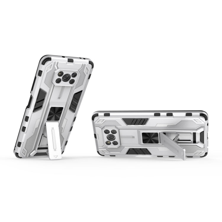 For Xiaomi Poco X3 NFC Supersonic PC + TPU Shock-proof Case with Holder