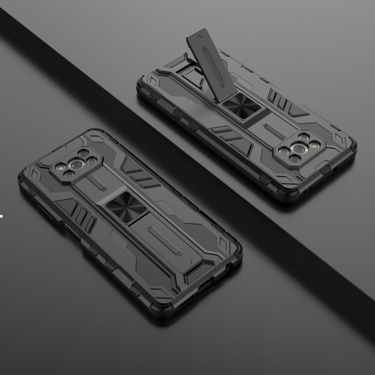 For Xiaomi Poco X3 NFC Supersonic PC + TPU Shock-proof Case with Holder