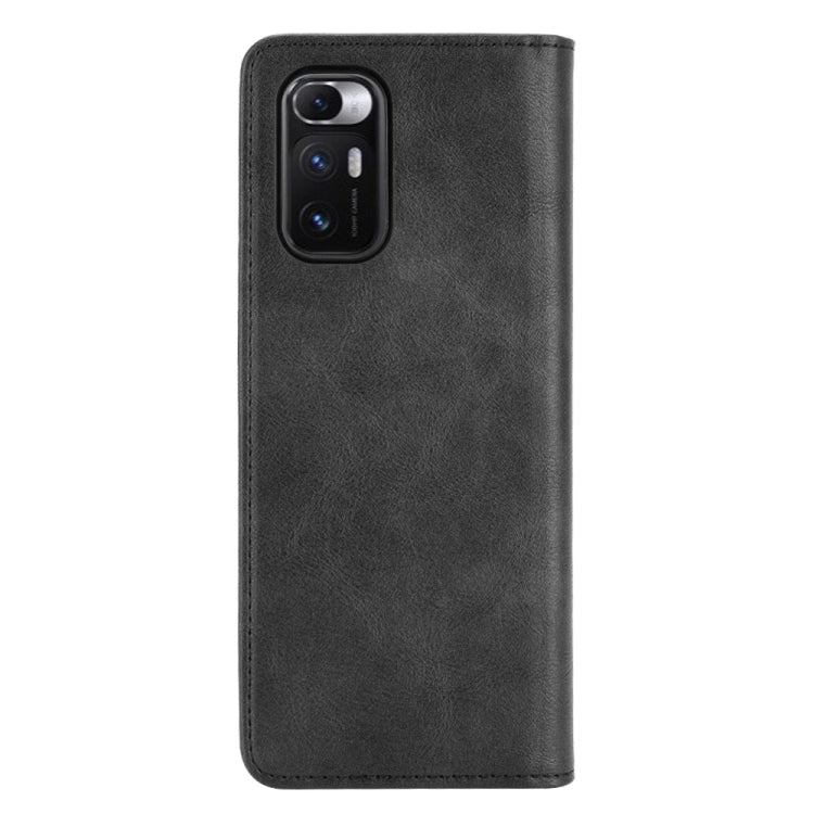 For Xiaomi Mi Mix Fold Magnetic Buckle Retro Crazy Horse Texture Horizontal Flip Leather Case with Holder & Card Slots & Photo Frame