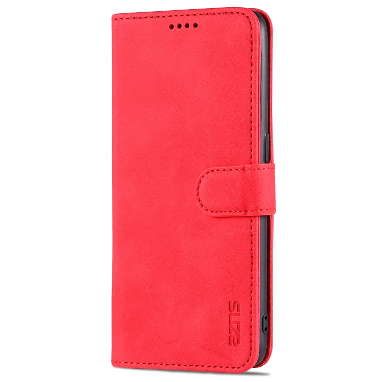For OPPO Reno5 Pro AZNS Skin Feel Calf Texture Horizontal Flip Leather Case with Card Slots & Holder & Wallet