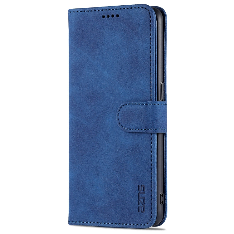 For OPPO Reno5 Pro AZNS Skin Feel Calf Texture Horizontal Flip Leather Case with Card Slots & Holder & Wallet
